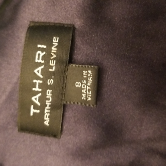 Stunning Tahari navy and white dress NWT - Picture 10 of 15